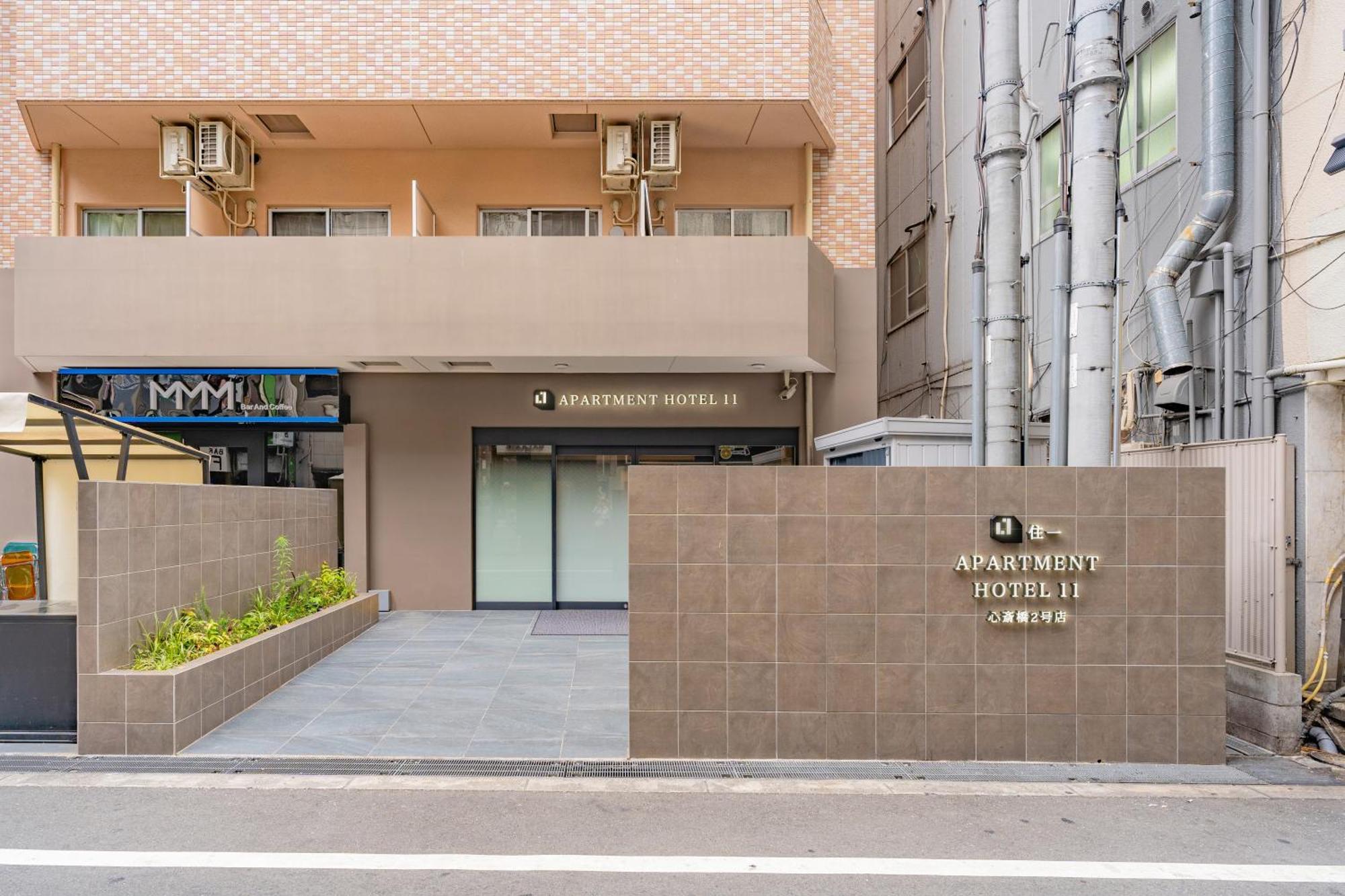 Apartment Hotel 11 Shinsaibashi 2 Osaka Exterior foto